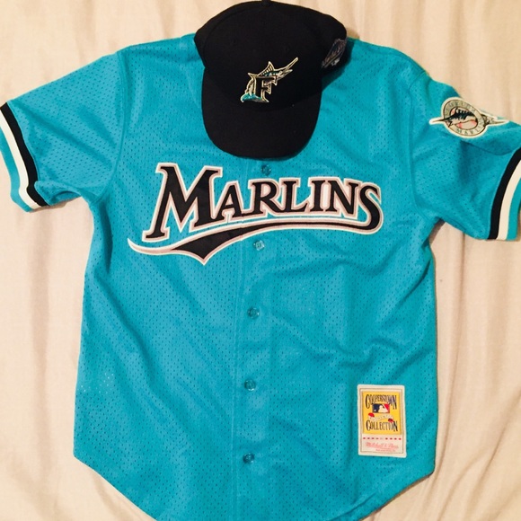 florida marlins mitchell and ness jersey